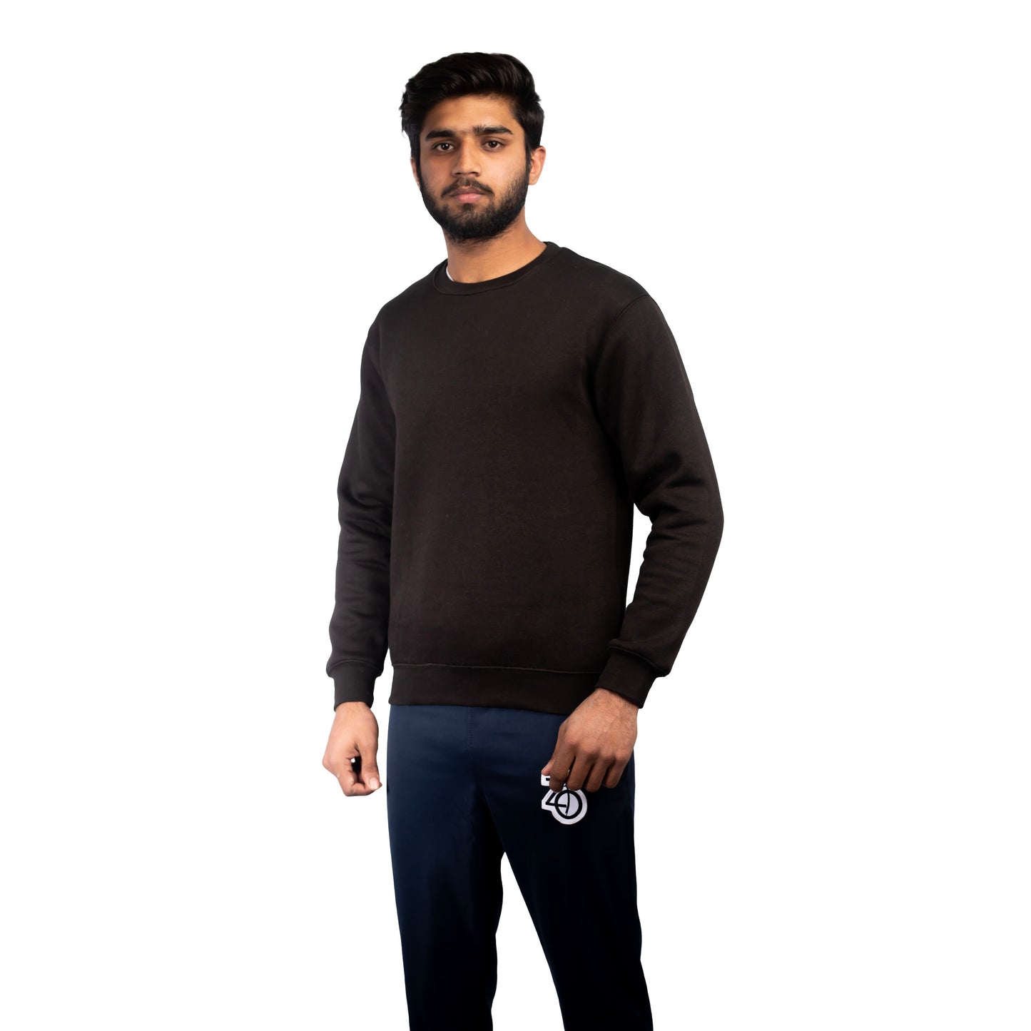 Black Signature Tiger Sweatshirt