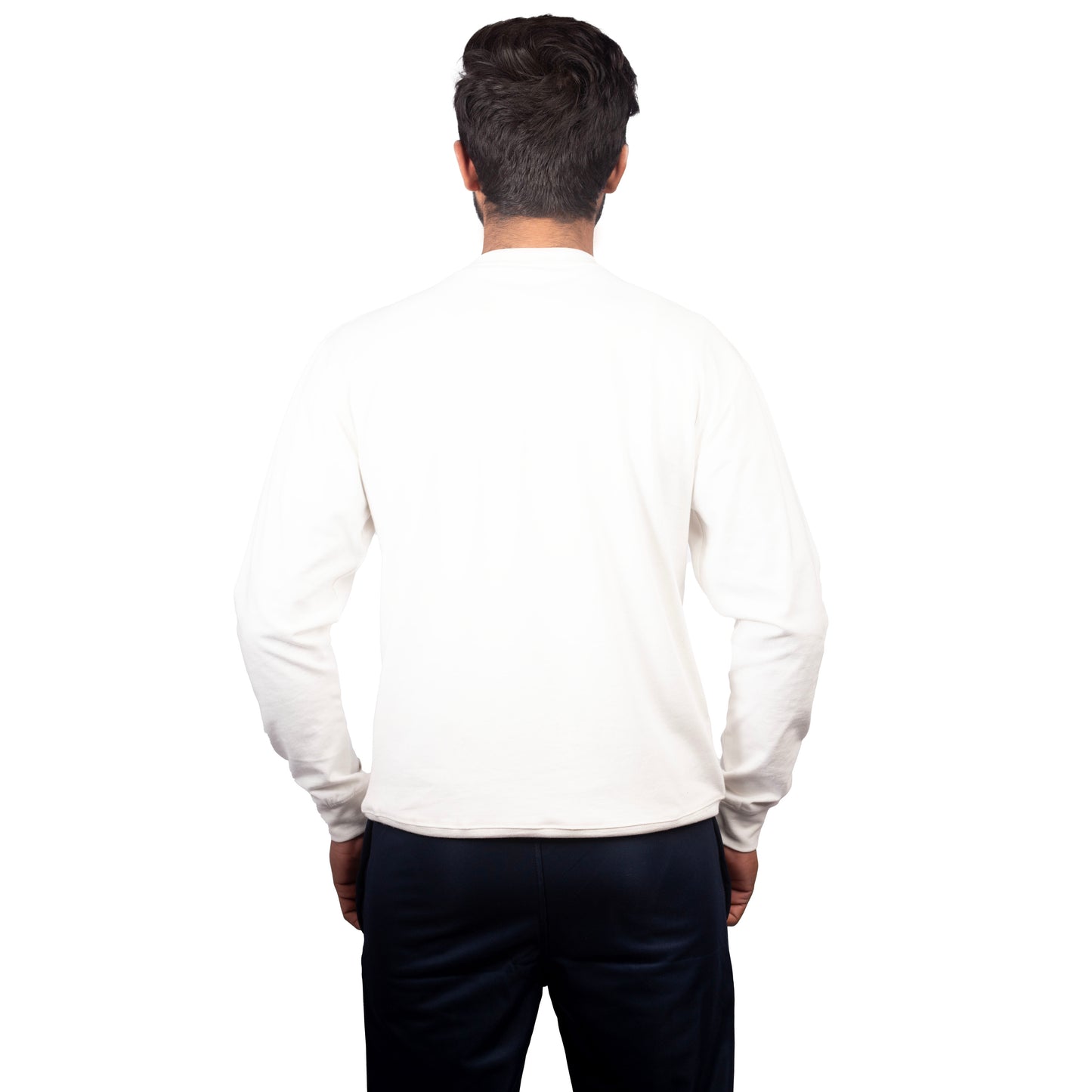 Plain White Sweatshirt